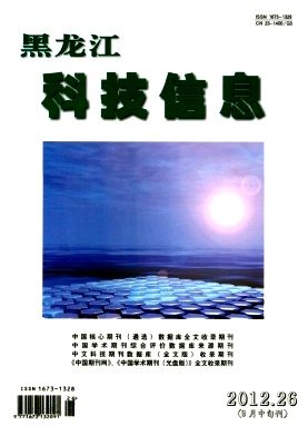 《黑龙江科技信息》省级科技期刊