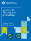 Journal Of Testing And Evaluation