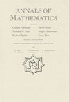 Annals Of Mathematics