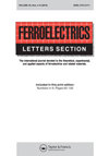 Ferroelectrics Letters Section