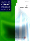 Journal Of Ceramic Processing Research