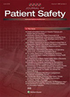 Journal Of Patient Safety