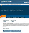 Annual Review Of Resource Economics